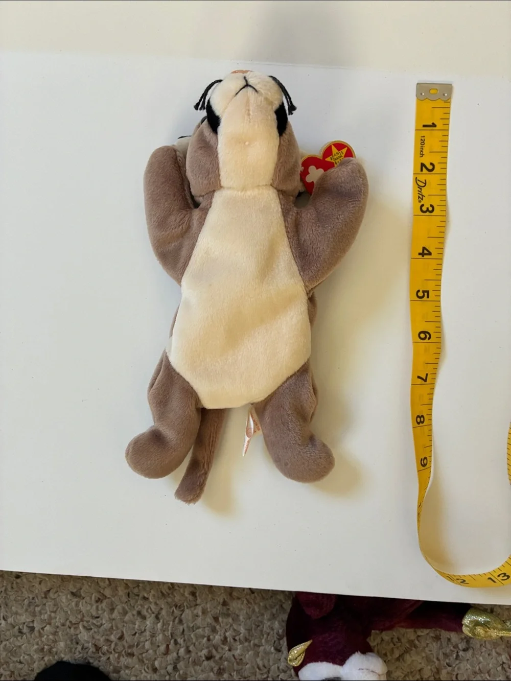 Ty Plush Cougar in Brown with Black and Cream Accents 1998